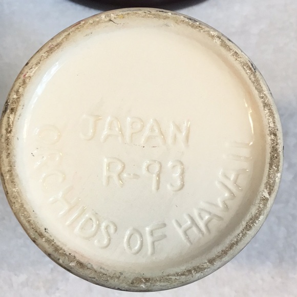 🇺🇸🇺🇸JAPANESE PORCELAIN ORCHID VASE #R-93🇺🇸🇺🇸 - Picture 7 of 7